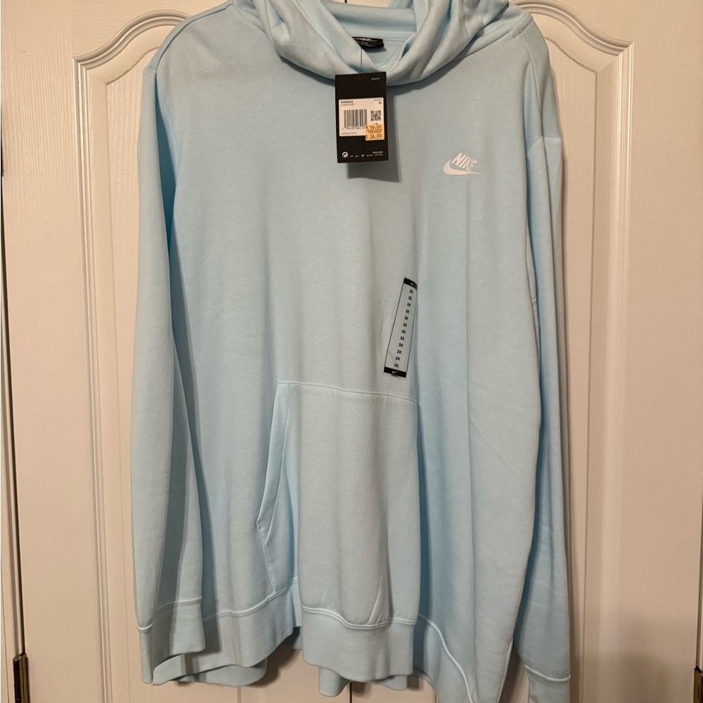 Nike Men's Sky Blue Hoodie